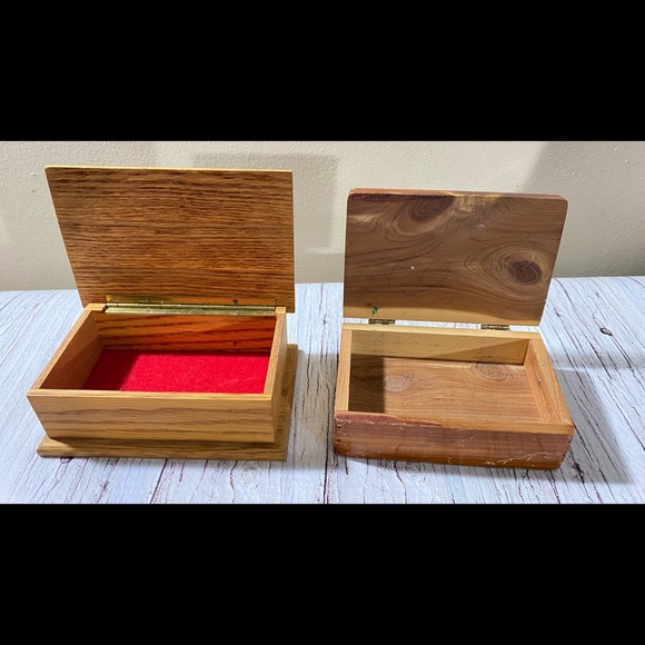 tow Jewelry Wooden Box Handmade, crafts - Picture 2 of 9